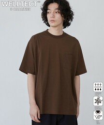 【WELLTECT】簡約機能口袋T恤