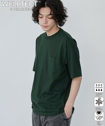 【WELLTECT】簡約機能口袋T恤