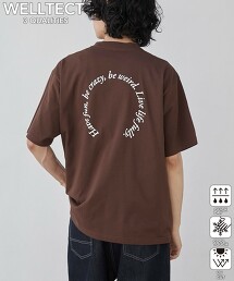 【WELLTECT】圓圈LOGO後印花T恤