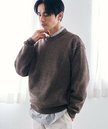 雙面穿柔軟觸感毛線針織上衣