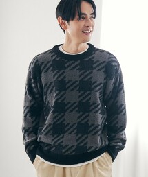 短羽毛針織上衣