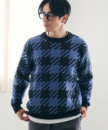 短羽毛針織上衣