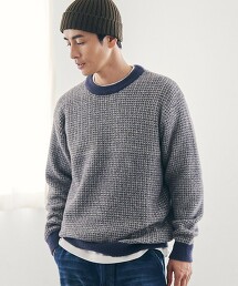 短羽毛針織上衣