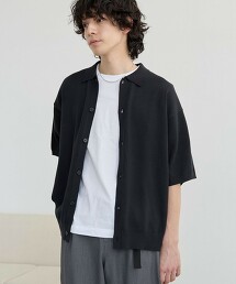SARACO 針織POLO開襟衫