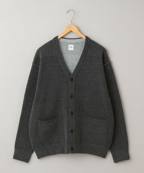 柔軟觸感毛線針織開襟衫