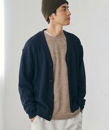 棉感針織外套