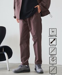 HIKER TECH 抗皺防潑水修身西裝褲