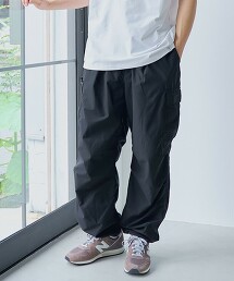 細格紋防撕裂6口袋工裝褲