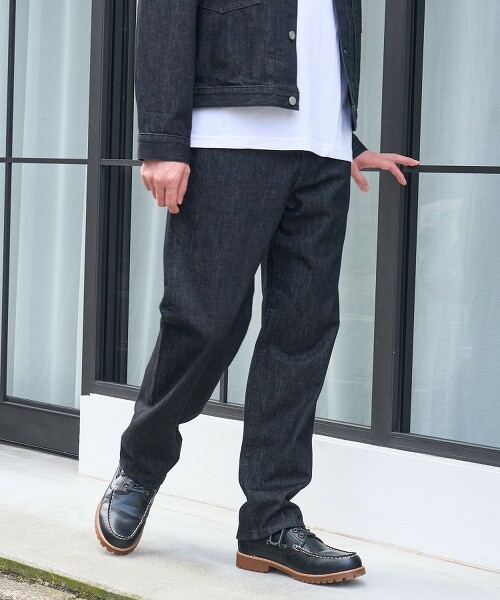 【C.DENIMS】5口袋直筒牛仔長褲