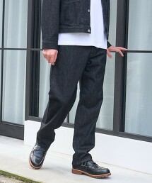 【C.DENIMS】5口袋直筒牛仔長褲