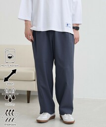 【SOTA(R)】吸水速乾寬版輕便褲