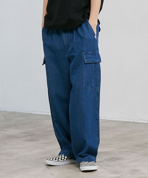 【C.DENIMS】丹寧輕便工裝褲