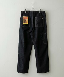SMITH’S 特別訂製寬版直筒工裝丹寧褲