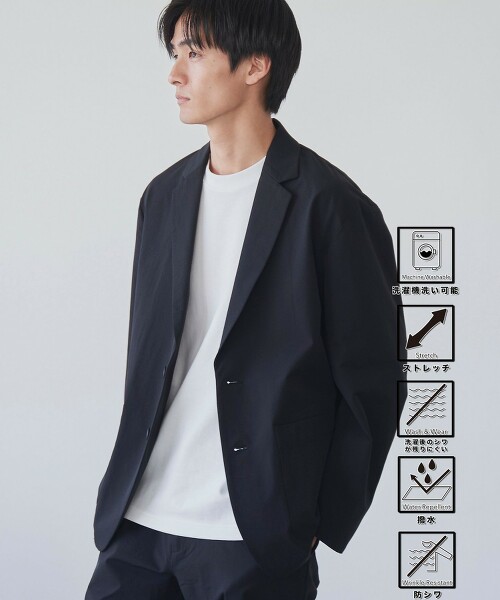 HIKER TECH 抗皺防潑水西裝外套