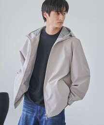 防風防潑水連帽短外套