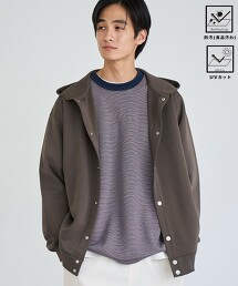 Clean Plus 抗UV防污漬運動暗釦連帽衫
