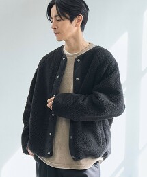 雙面穿毛絨刷毛短外套