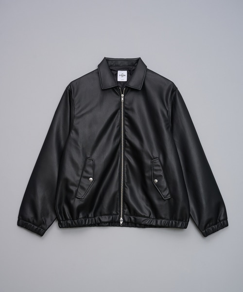 台灣限定 仿皮革夾克