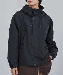 羅緞短版登山連帽衫