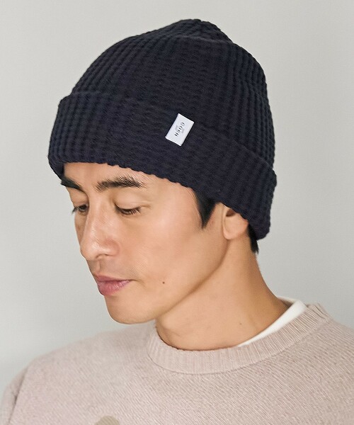 華夫格針織毛帽