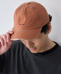 【6色展開】coenLOGO刺繡棒球帽