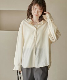 透膚標準領襯衫