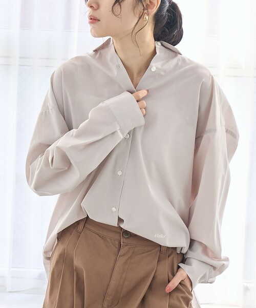 【EASY CARE】2way標準領襯衫