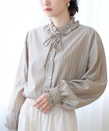 【EASY CARE】荷葉領襯衫