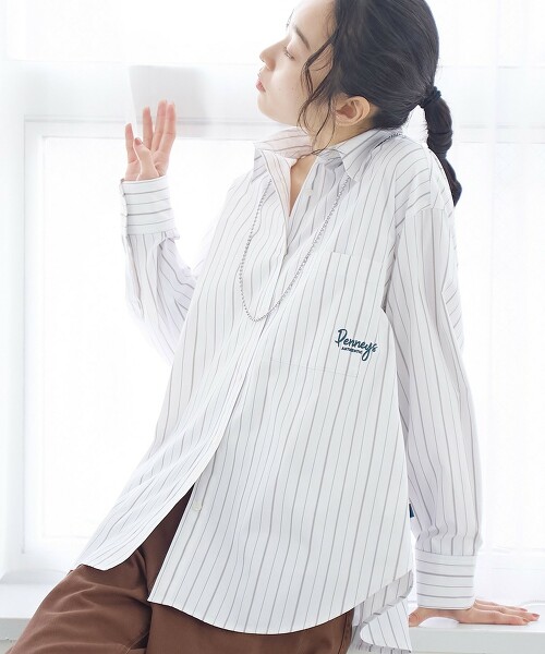 PENNEYS特別訂製 條紋襯衫