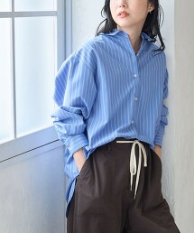 EASY CARE 標準領拼色襯衫 抗皺