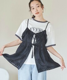 3D刺繡吊帶背心