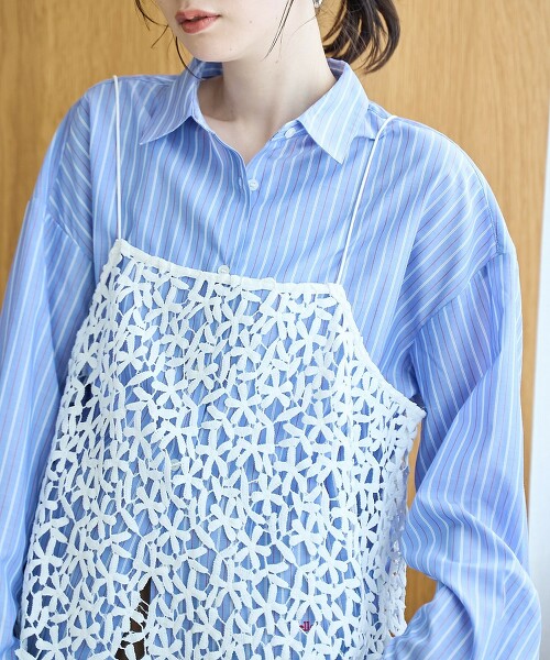 花朵蕾絲吊帶背心