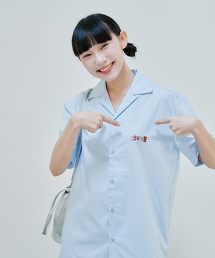 馬卡龍腳趾 Macaron TOE × coen 小熊軟糖躲貓貓襯衫 女款