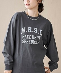 多色LOGO印花長袖T恤