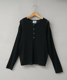 【成套單品】透膚亨利領坦克背心套組
