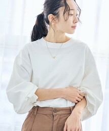 美國棉澎袖長袖T恤