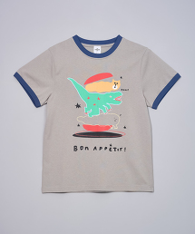 馬卡龍腳趾 Macaron TOE × coen 快樂漢堡堡T恤 女款