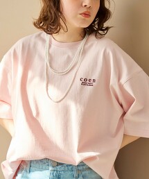 coen LOGO刺繡寬鬆T恤