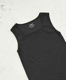 羅紋方領坦克背心