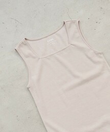 羅紋方領坦克背心