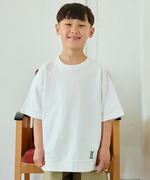 【預購】【DOD】KIDS背後拼接尼龍短袖T恤