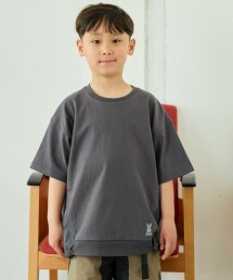 【預購】【DOD】KIDS背後拼接尼龍短袖T恤