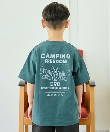 【預購】【DOD】KIDS露營短袖T恤