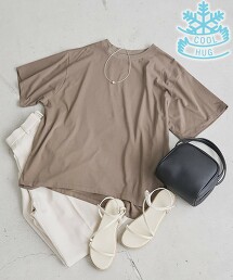 【Cool Hug Cotton 】涼感寬鬆T恤