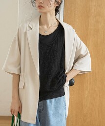 【成套單品】蕾絲層次坦克背心套組