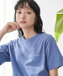 USA美國棉coen LOGO刺繡T恤