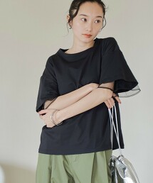 薄紗層次T恤