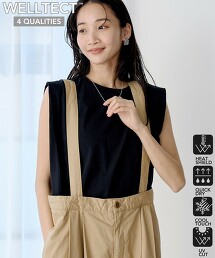 【WELLTECT】USA美國棉打摺無袖T恤