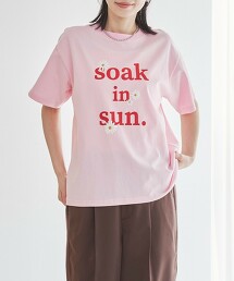 【Suu聯名】花朵LOGO印花T恤