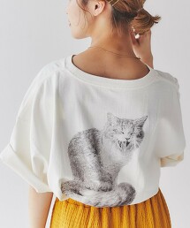 CAT貓咪印刷T恤